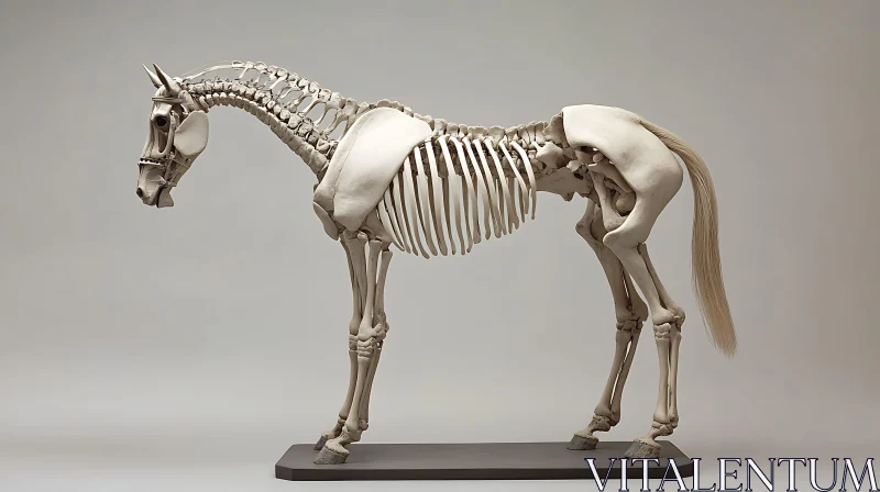 Equine Bone Structure Art