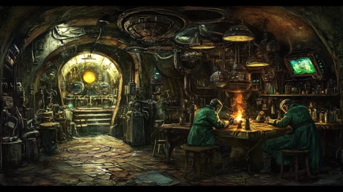 Mysterious Underground Laboratory