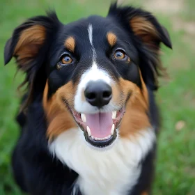 Close-up of a Smiling Dog