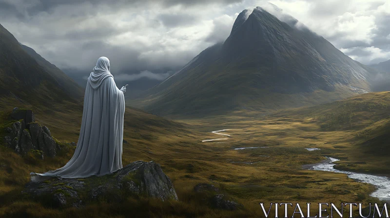Valley Watcher: A Mountainous Landscape