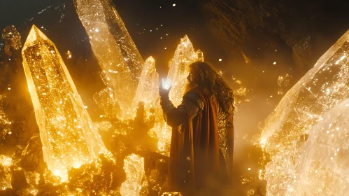 Golden Crystal Wizard