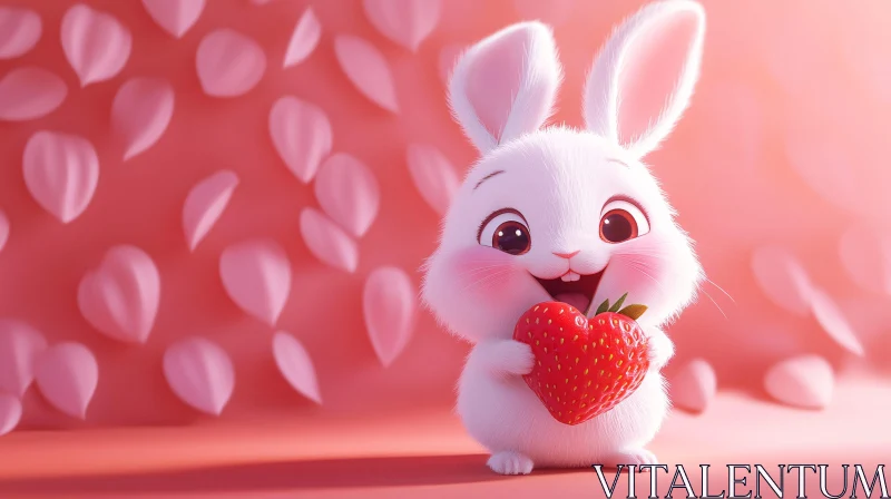 Valentine Bunny with Heart