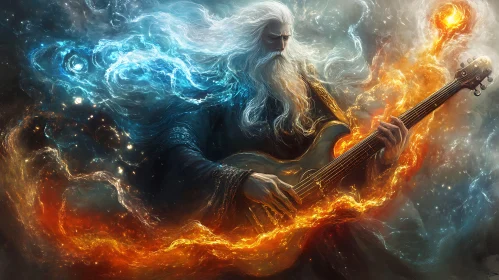 Elemental Guitar Wizard