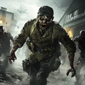 Horror: Zombie Horde Approaching