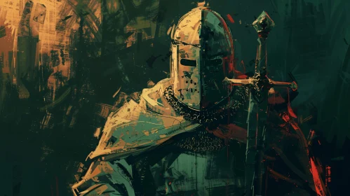 Valorant Medieval Knight and Sword