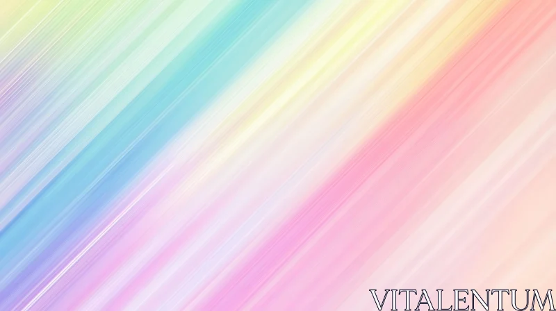 Soft Pastel Hues Gradient Lines Design AI Image