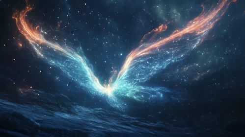 Wings of Light in the Cosmos