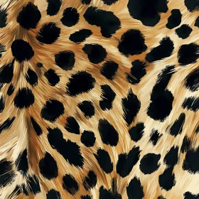 Seamless Leopard Fur Pattern