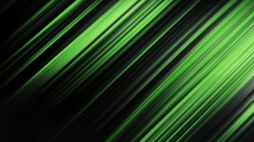 Dynamic Green Diagonal Lines Art