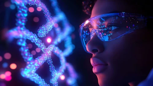 Future Vision: DNA and Neon Lights