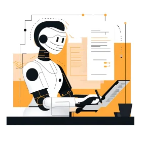 Automated Writing: A Robot's Perspective