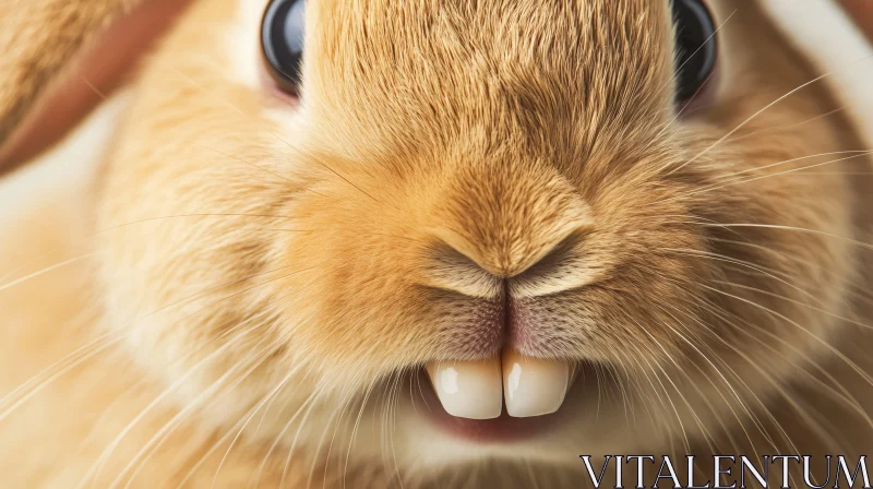 Detailed Rabbit Portrait AI Image