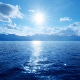 Calm Sea Under Sunlight