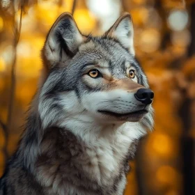 Portrait of a Wolf