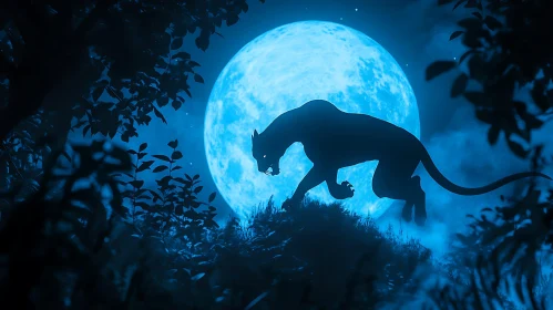 Night Hunter: Panther and Moon