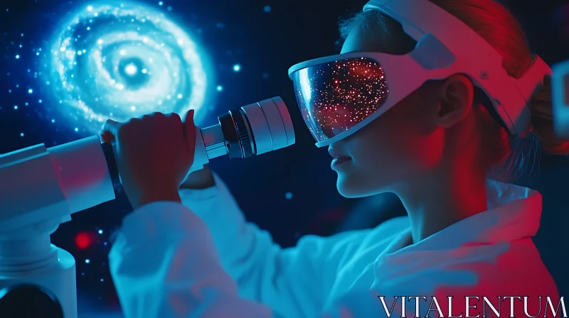 Future Science VR and Telescope AI Image