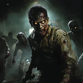 Undead Army in a Misty Nightmare