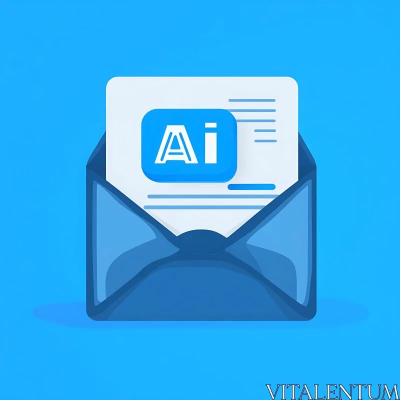 Artificial Intelligence Email Design AI Image