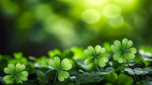 Green Clovers: A Symbol of Luck