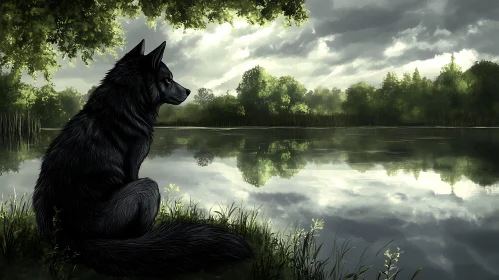 Lone Wolf by Still Waters