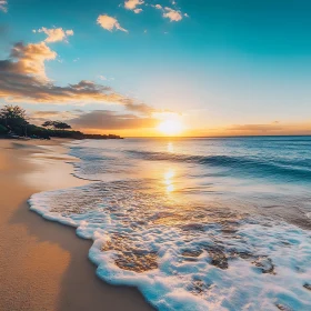 Golden Hour at the Beach