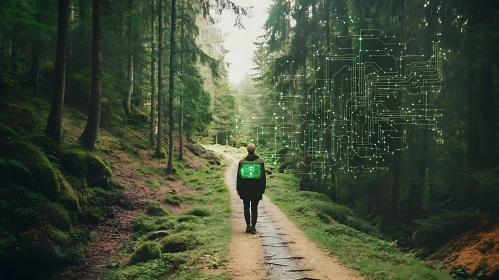 Circuit Board Forest Walker