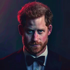 Formal Portrait of Prince Harry