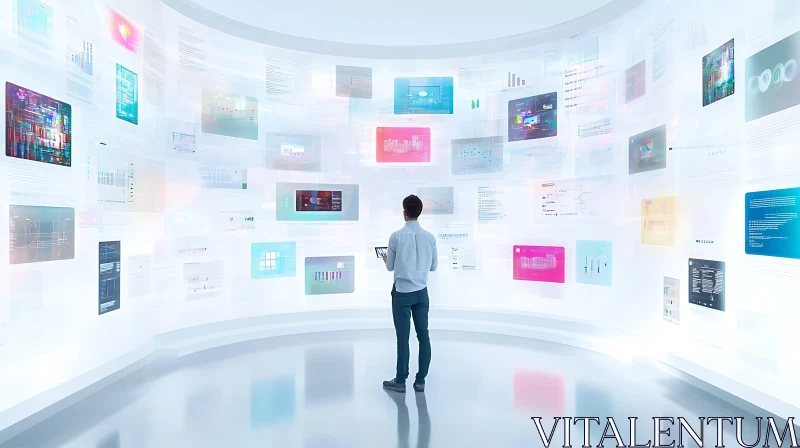 AI ART Immersive Data Visualization Room