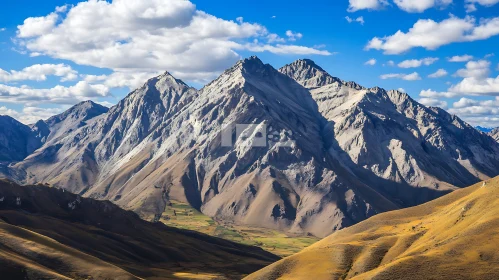 Scenic Mountain Range Landscape