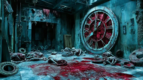 Decaying Clock in a Post-Apocalyptic Setting