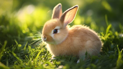 Rabbit in Grass