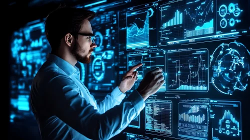 Futuristic Data Interface