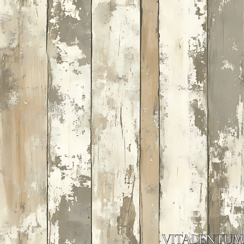 AI ART Distressed Painted Wood Texture