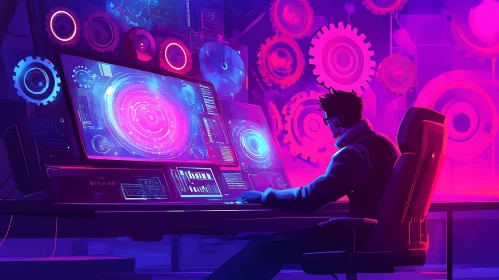 Data Analysis in Neon Light