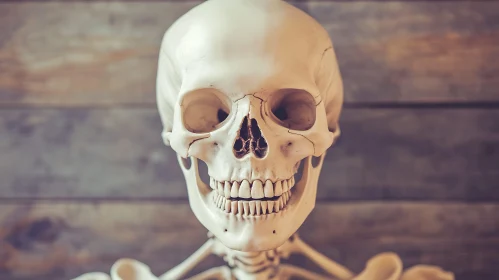 Memento Mori: A Skull's Silent Portrait