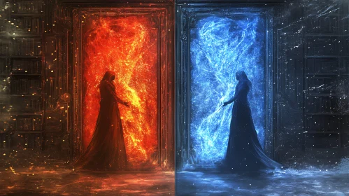 Duality of Magic: Fire and Ice