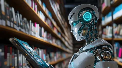 Future of Learning: Robot in Library