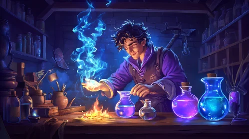 Wizard's Workshop: Brewing Magic