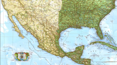 Geographic Representation of the Americas