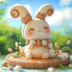 Whimsical Bunny Art