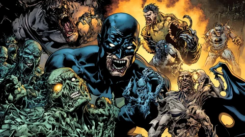 Undead Encounter: Batman and the Horde