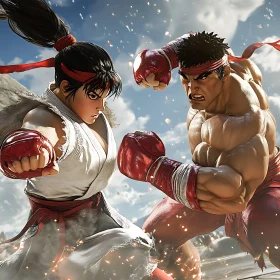 Anime Action: Martial Arts Showdown