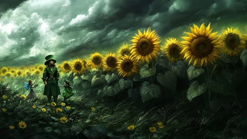 Fairytale Sunflower Field