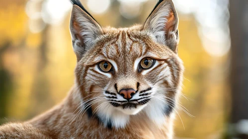 Close-up Lynx Face