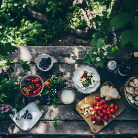 Rustic Picnic Still Life