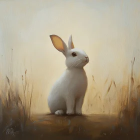 Rabbit Portrait in Natural Light