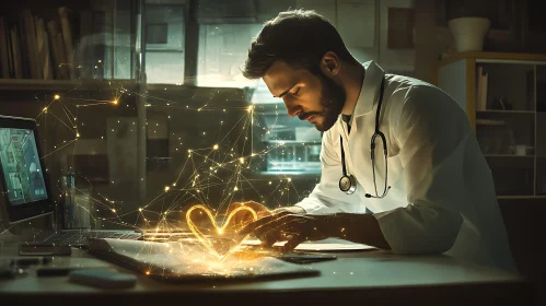 Digital Heart Interface: A Medical Professional's Touch