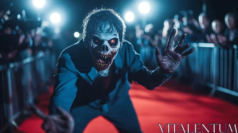 Undead Star on the Red Carpet AI Image