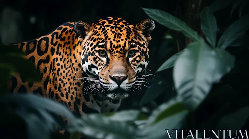 Jaguar in the Jungle AI Image