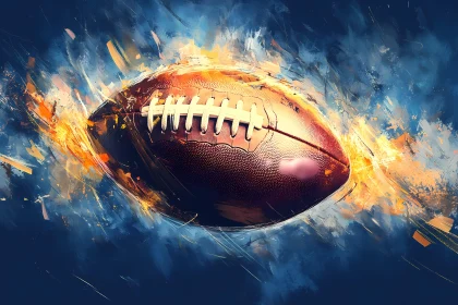 Explosive Art of American Football